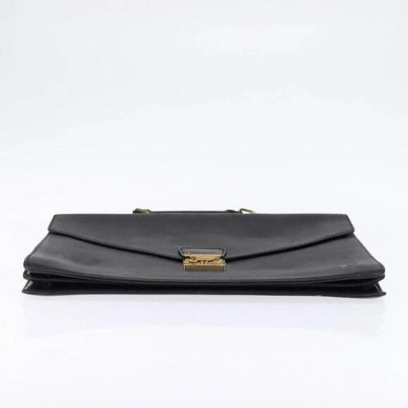 LOUIS VUITTON Epi Serviette Conseiller Business Bag Black M54422 LV Auth BA5667 - Picture 7 of 16